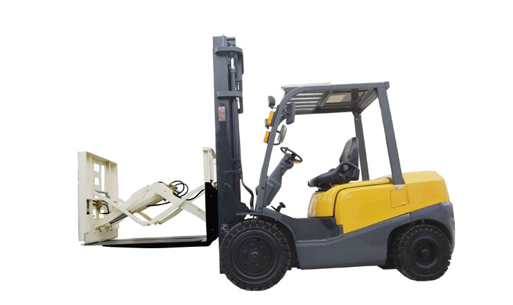 推拉器 液壓式叉車屬具_推拉器_武漢中明工業(yè)設備